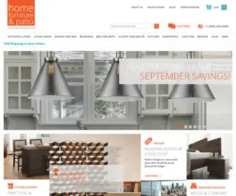 Homefurnitureandpatio.com(Style Beyond Modern for Your Home and Office) Screenshot