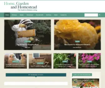 Homegardenandhomestead.com(Home, Garden & Homestead) Screenshot