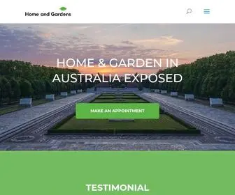 Homegardenexpo.com.au(Home & Gardens in Australia Exposed) Screenshot