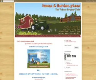 HomegardenplanStore.com(Home garden plan store) Screenshot