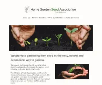 Homegardenseedassociation.com(Home Garden Seed Association) Screenshot