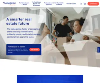 Homegenius.com(A smarter real estate future) Screenshot