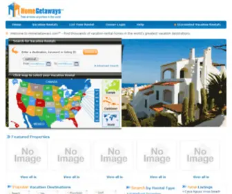 Homegetaways.com(Vacation Homes) Screenshot