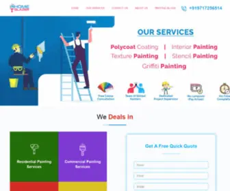 Homeglazer.com(Interior & Exterior Painting Services) Screenshot