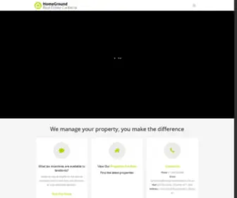 Homegroundrealestatecanberra.com.au(HomeGround Real Estate Canberra) Screenshot