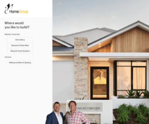 Homegroupwa.com.au(Home Group) Screenshot