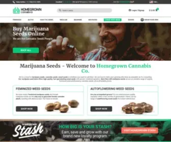 Homegrowncannabisco.com(Buy Marijuana Seeds) Screenshot