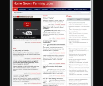 Homegrownfarming.com(Home Grown Farming .com) Screenshot