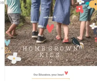 Homegrownkids.co.nz(Home Grown Kids) Screenshot