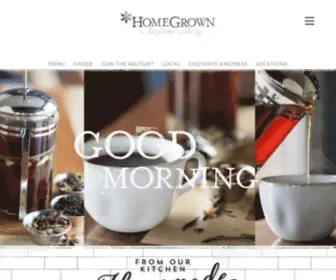 Homegrownkitchen.com(We have a passion for our community and a commitment to locally) Screenshot