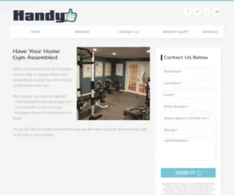 Homegymassembly.com(Professional Home Gym Assembly Services) Screenshot