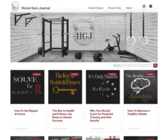 Homegymjournal.com(HGJ) Screenshot