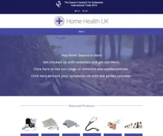 Homehealth-UK.com(Home Health UK) Screenshot