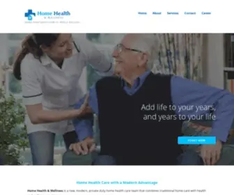 Homehealthandwellness.net(Taking home health care to whole wellness) Screenshot