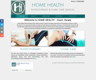 Homehealthphysio.com(Physiotherapy Home Care Home Visit) Screenshot