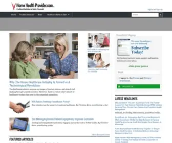 Homehealthprovider.com(Home Health Provider.com) Screenshot