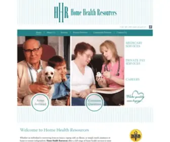 Homehealthresources.com(Whether an individual) Screenshot