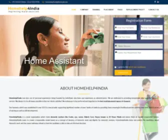 Homehelp4India.com(House Maid Services in Gurgaon) Screenshot