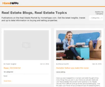 Homehippo.com(Real estate) Screenshot