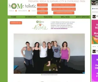 Homeholistic.com(Prenatal Yoga) Screenshot