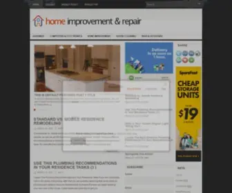 Homeimprovementsrepair.com(Home Improvement & Repair) Screenshot