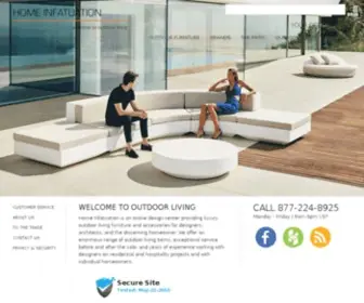 Homeinfatuation.com(Modern luxury outdoor patio furniture) Screenshot