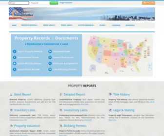 Homeinfomax.com(Property Records & Documents) Screenshot