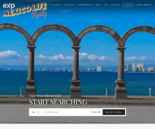 Homeinmexico.com(Mexico Life Realty's Puerto Vallarta MLS) Screenshot