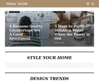 Homeinside.net(Improve Your Home With Style) Screenshot