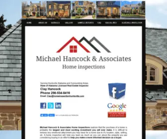 Homeinspectionhuntsville.com(Huntsville Alabama home inspectors inspections) Screenshot