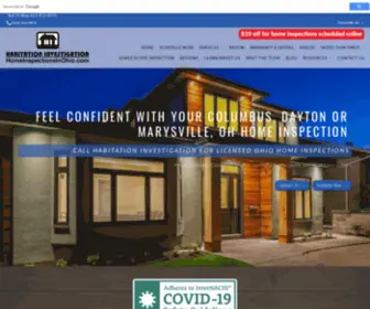 Homeinspectionsinohio.com(Habitation Investigation) Screenshot