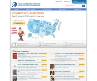 Homeinspectors.net(Inspector Network) Screenshot