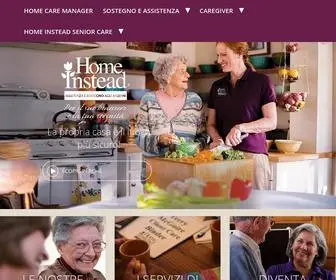 Homeinstead.it(Home Instead Senior Care) Screenshot