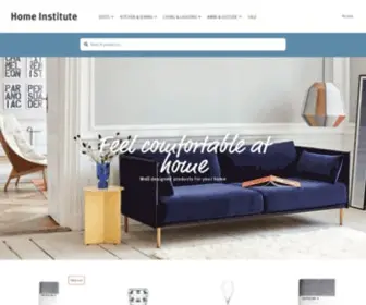 Homeinstitute.co.uk(Homeware for contemporary life) Screenshot