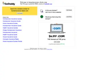 Homeinsurance-Deals.com(Home Insurance Deals) Screenshot