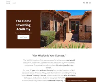 Homeinvestingacademy.com(Home Investing Academy) Screenshot