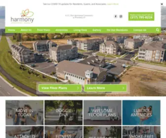 Homeisharmony.com(Harmony Apartment Homes) Screenshot