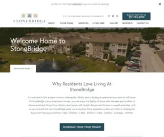 Homeisstonebridge.com(StoneBridge Luxury Apartment Homes) Screenshot
