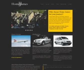 Homejamestaxi.co.uk(Home James Taxis of Cirencester) Screenshot