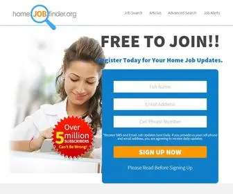 Homejobfinder.org(Home Job Finder) Screenshot
