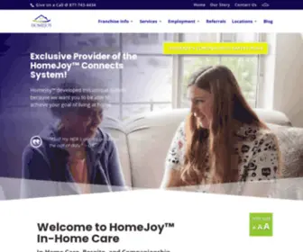 Homejoy.care(Connects system) Screenshot