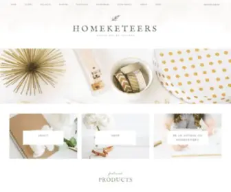 Homeketeers.com(Inspire and Be Inspired) Screenshot