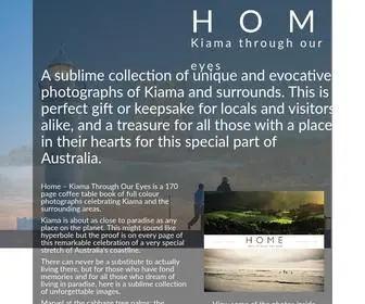 Homekiama.com(A sublime collection of unforgettable photographs of Kiama and surrounds. This book) Screenshot