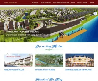 Homelanddanang.com(Homeland Đà Nẵng) Screenshot