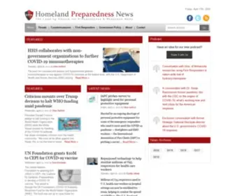 Homelandprepnews.com(The mission of homeland preparedness news) Screenshot