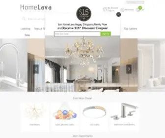 Homelava.com(Homedecor, Faucets, Lighting for Home Lovers) Screenshot