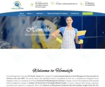 Homelifefacilities.com(Facility Management Service) Screenshot