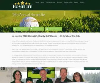 Homelifegolfclassic.com(13th Annual HomeLife Charity Golf Classic) Screenshot