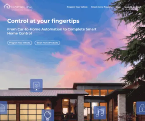 Homelink.com(HomeLink is the world’s most widely trusted and used vehicle) Screenshot