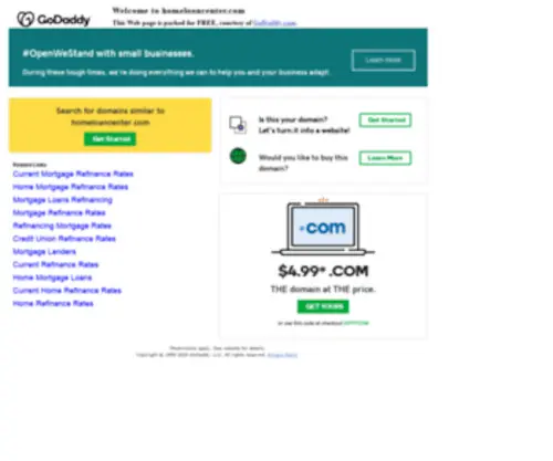 Homeloancenter.com(Mortgage refinance) Screenshot
